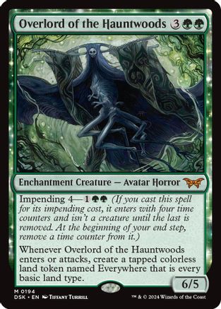 Overlord of the Hauntwoods - Duskmourn: House of Horror #194