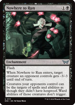 Nowhere to Run - Duskmourn: House of Horror #111