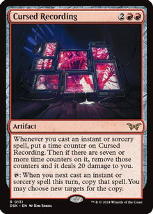 Cursed Recording (0131) - Duskmourn: House of Horror #131