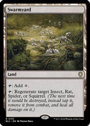 Swarmyard - Commander: Bloomburrow #133