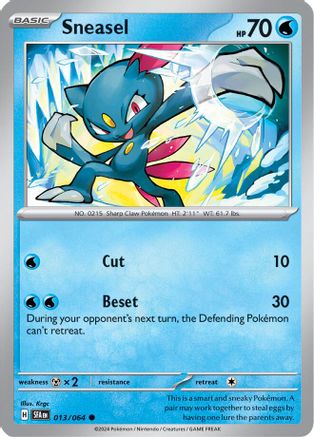 Sneasel - SV: Shrouded Fable #013