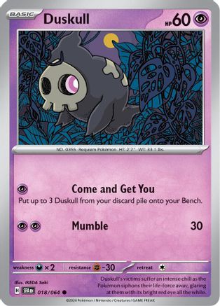 Duskull - 018/064 - SV: Shrouded Fable #018