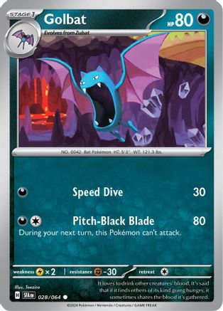 Golbat - SV: Shrouded Fable #028