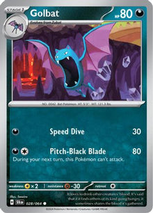 Golbat - SV: Shrouded Fable #028