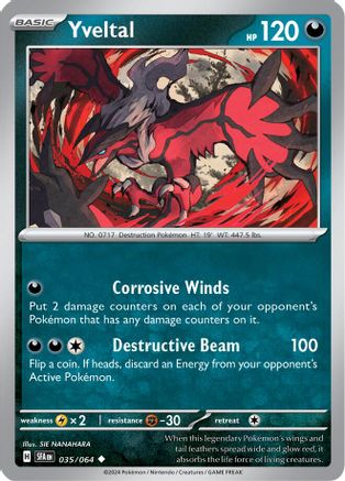 Yveltal - SV: Shrouded Fable #035