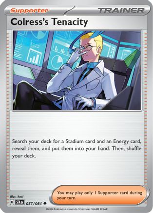 Colress's Tenacity - 057/064 - SV: Shrouded Fable #057