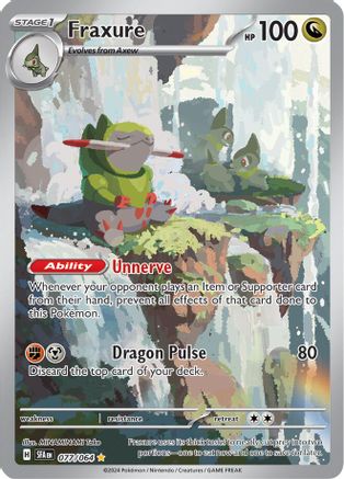 Fraxure - 077/064 - SV: Shrouded Fable #077