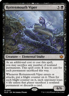 Rottenmouth Viper - Promo Pack: Bloomburrow #107