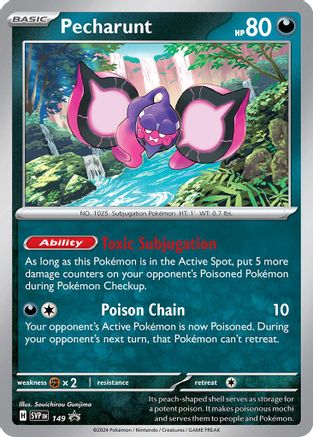Pecharunt - 149 - SV: Scarlet & Violet Promo Cards #149