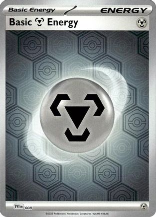 Basic Metal Energy (Reverse Holofoil) - SV: Shrouded Fable #8