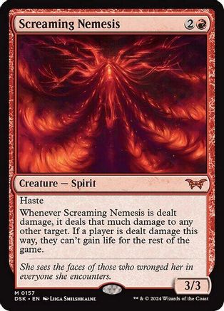 Screaming Nemesis - Duskmourn: House of Horror #157