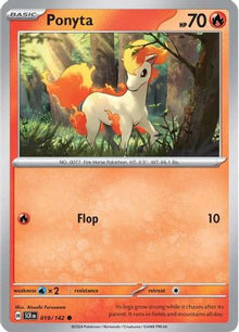 Ponyta - SV07: Stellar Crown #019