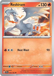 Reshiram - SV07: Stellar Crown #022
