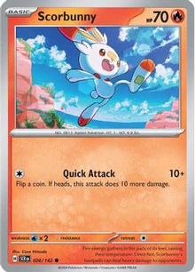 Scorbunny - SV07: Stellar Crown #026
