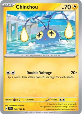 Chinchou - SV07: Stellar Crown #048