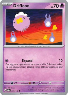 Drifloon - SV07: Stellar Crown #060