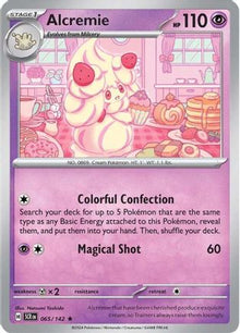 Alcremie - SV07: Stellar Crown #065