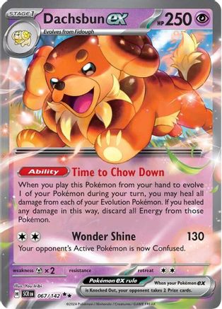 Dachsbun ex - 067/142 - SV07: Stellar Crown #067