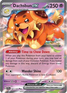 Dachsbun ex - 067/142 - SV07: Stellar Crown #067