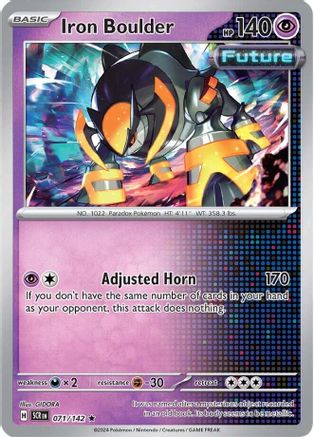 Iron Boulder - SV07: Stellar Crown #071