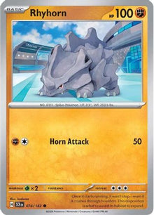 Rhyhorn - SV07: Stellar Crown #074