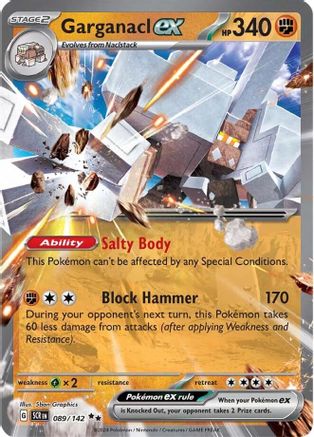 Garganacl ex - SV07: Stellar Crown #089