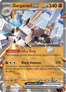 Garganacl ex - SV07: Stellar Crown #089