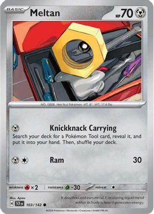 Meltan - 103/142 - SV07: Stellar Crown #103