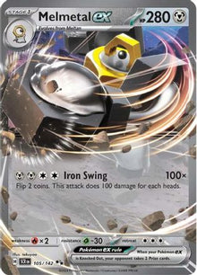 Melmetal ex - SV07: Stellar Crown #105