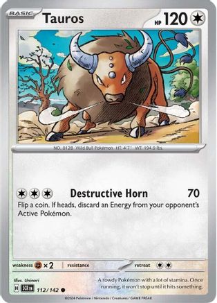 Tauros - SV07: Stellar Crown #112