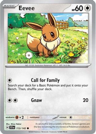 Eevee - SV07: Stellar Crown #113