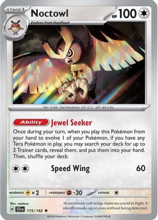 Noctowl - SV07: Stellar Crown #115