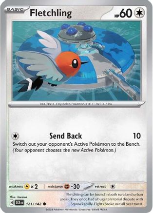 Fletchling - SV07: Stellar Crown #121