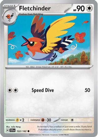 Fletchinder - SV07: Stellar Crown #122