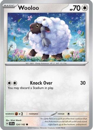 Wooloo - SV07: Stellar Crown #124