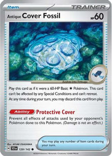 Antique Cover Fossil - SV07: Stellar Crown #129