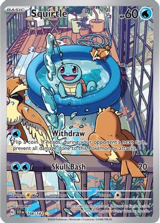 Squirtle - SV07: Stellar Crown #148