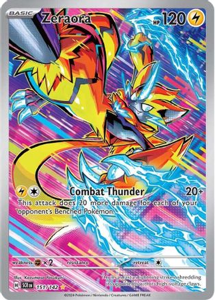 Zeraora - 151/142 - SV07: Stellar Crown #151