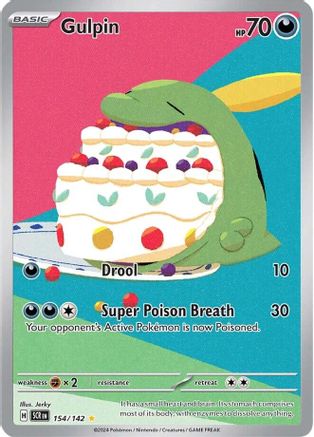 Gulpin - 154/142 - SV07: Stellar Crown #154