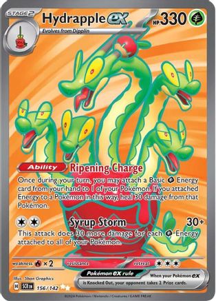 Hydrapple ex - 156/142 - SV07: Stellar Crown #156