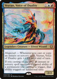 *Foil Veyran, Voice of Duality — C21 — 3