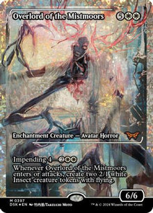Overlord of the Mistmoors (Showcase) (Fracture Foil) - Duskmourn: House of Horror #397
