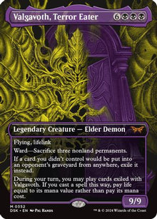 Valgavoth, Terror Eater (Showcase) - Duskmourn: House of Horror #352