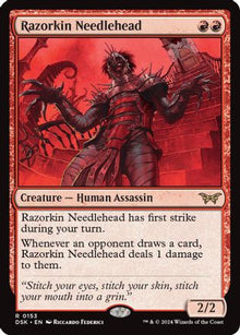 Razorkin Needlehead - Duskmourn: House of Horror #153
