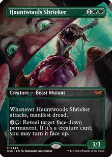 Hauntwoods Shrieker (Borderless) - Duskmourn: House of Horror #349
