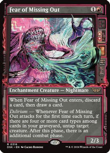 Fear of Missing Out (Showcase) - Duskmourn: House of Horror #316