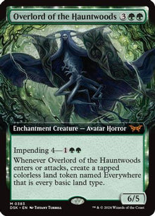Overlord of the Hauntwoods (Extended Art) - Duskmourn: House of Horror #383