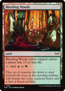 Bleeding Woods - Duskmourn: House of Horror #257