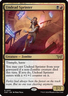 Undead Sprinter - Duskmourn: House of Horror #237
