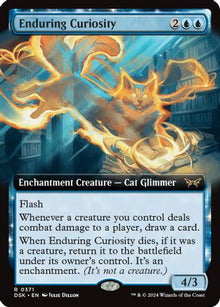 Enduring Curiosity (Extended Art) - Duskmourn: House of Horror #371
